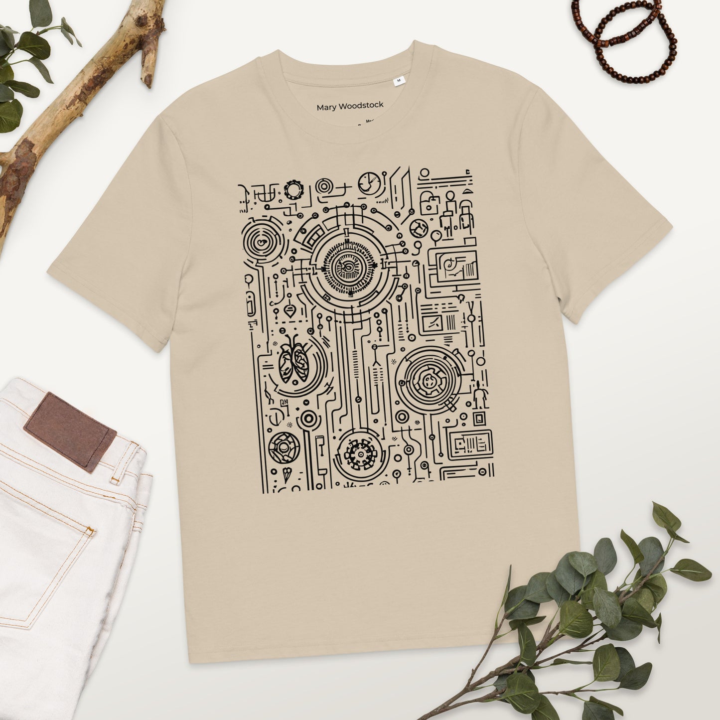 Eco-Friendly T-Shirts Made from 100% Organic Cotton