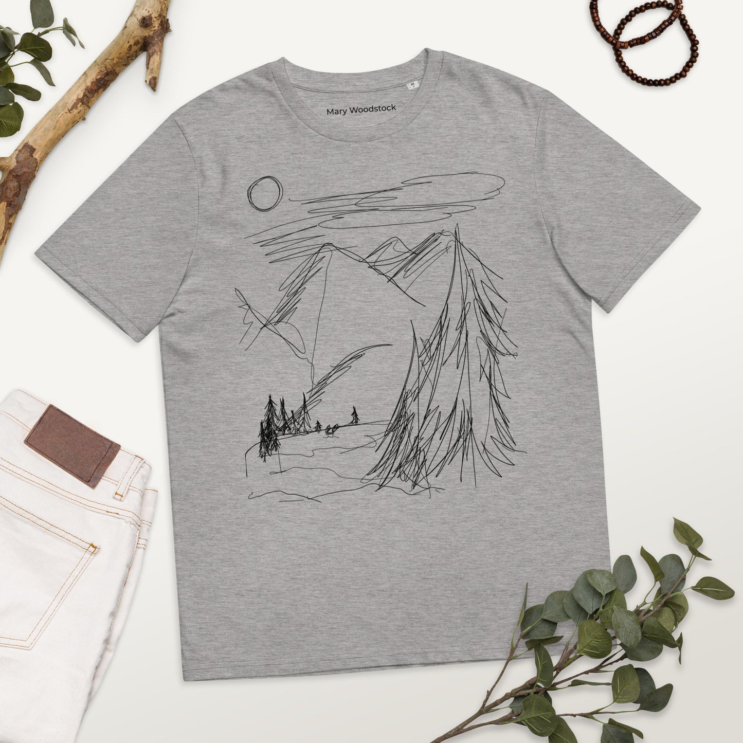 Eco-Friendly T-Shirts Made from 100% Organic Cotton