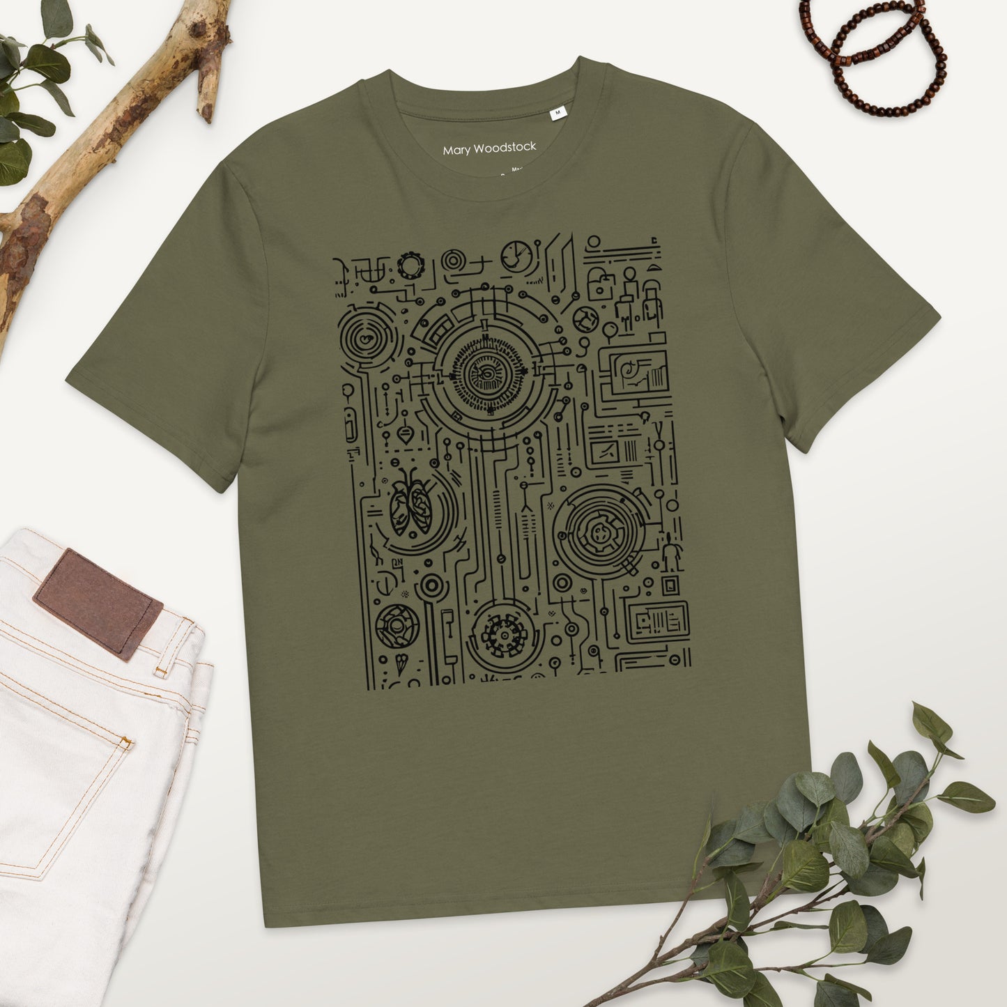 Eco-Friendly T-Shirts Made from 100% Organic Cotton