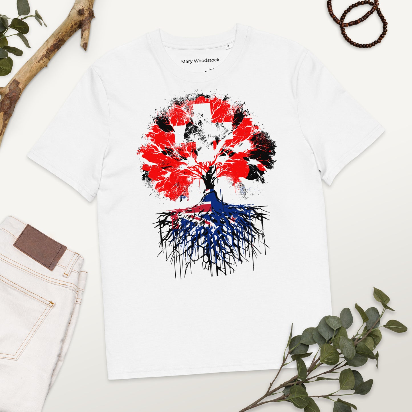 Eco-Friendly T-Shirts Made from 100% Organic Cotton