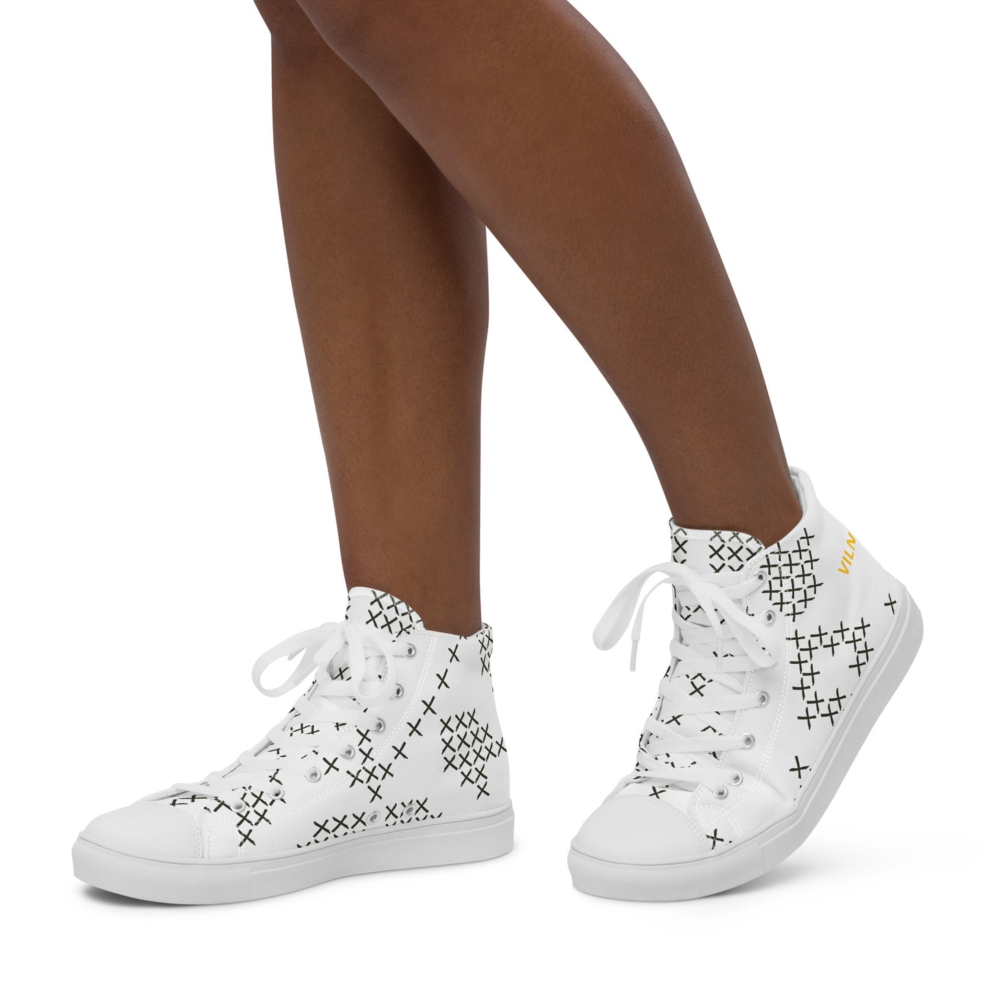 Women’s high top canvas shoes