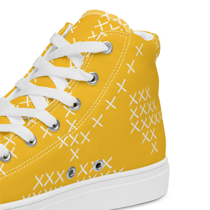 Women’s high top canvas shoes