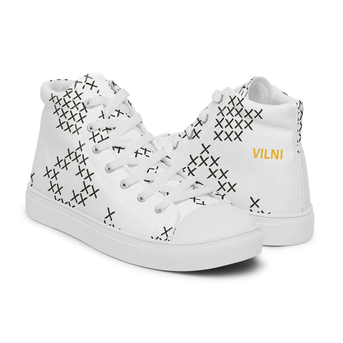 Women’s high top canvas shoes