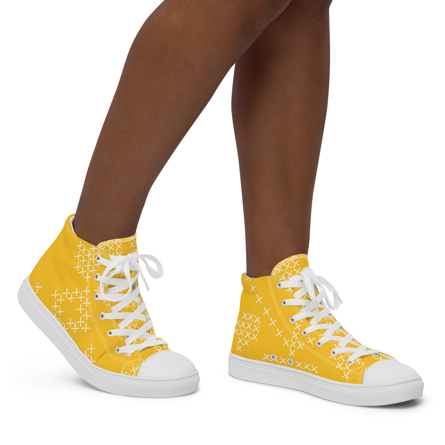 Women’s high top canvas shoes