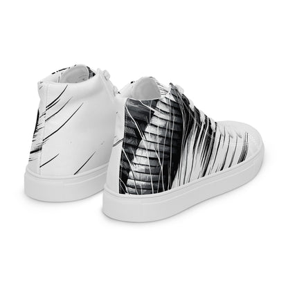 Women’s high top canvas shoes